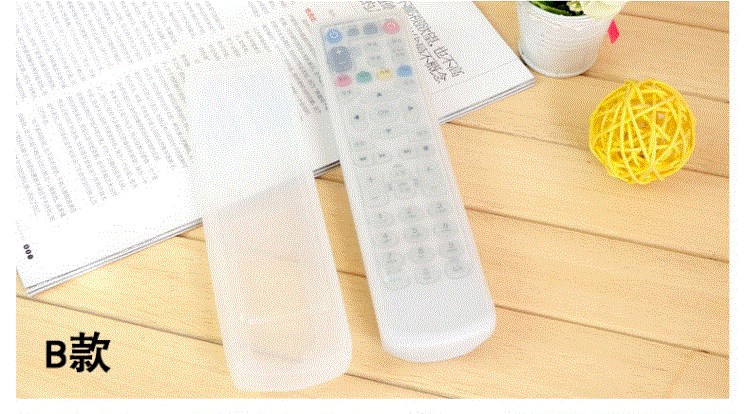 Điều hòa không khí trong suốt che bảo vệ điều khiển từ xa bao gồm phổ quát 3 Gói vỏ điều khiển từ xa đặt bụi che TV Hàn Quốc - Bảo vệ bụi vỏ bọc máy giặt vải dù