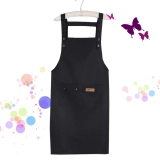 Фартук, индивидуальный цветочный магазин, комбинезон подходит для мужчин и женщин, делается под заказ, с печатью вашего логотипа, в корейском стиле