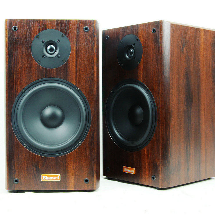 3D5 Inch Passive Speaker Wood-bookshelf Type Horn Passive Mid Surround 3D Speaker Pair Box 2 0 Passive Speaker