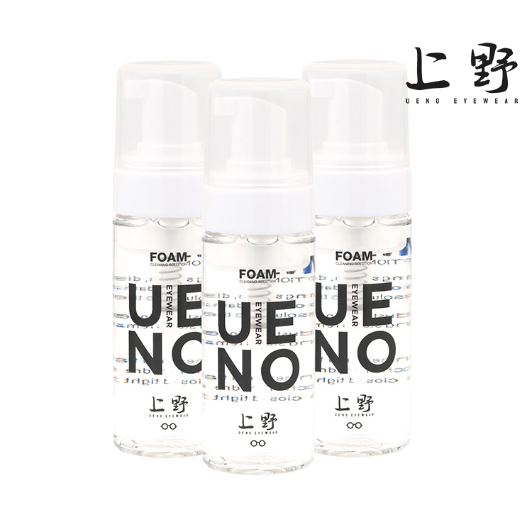 Ueno kính chuyên nghiệp làm sạch chất lỏng / dung dịch rửa kính bọt / dung dịch chăm sóc chai lớn 120ML - Phụ kiện chăm sóc mắt dung dịch vệ sinh giày sneaker trắng