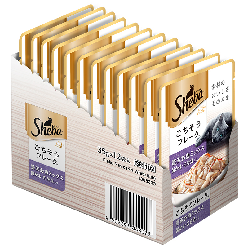 【旗舰店】希宝白金肉块包35g*12包