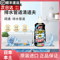 Japan Small Forest Pharmaceuticals Drainage Piping Clear Dolfo Sewer Kitchen Toilet toilet Toilet Hair Decomposition Dredge