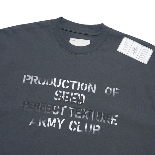 Семя белая лейбл лозунг 315 грамм воды для мытья вода лошади Супима короткие рукава короткие рукава