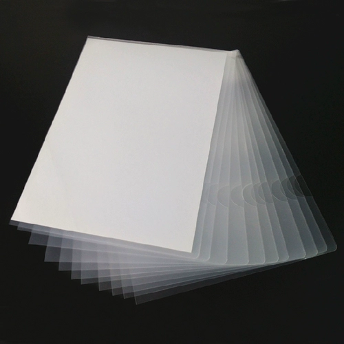 Цельная прозрачная папка, комплект для документов для папок, увеличенная толщина