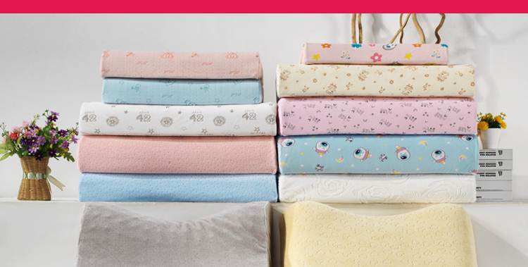Vỏ gối cao su Thái Lan Bướm đẹp cao và thấp mùa đông TP3 nhung người lớn Cotton nhiều màu gối trẻ em gối chống giật mình