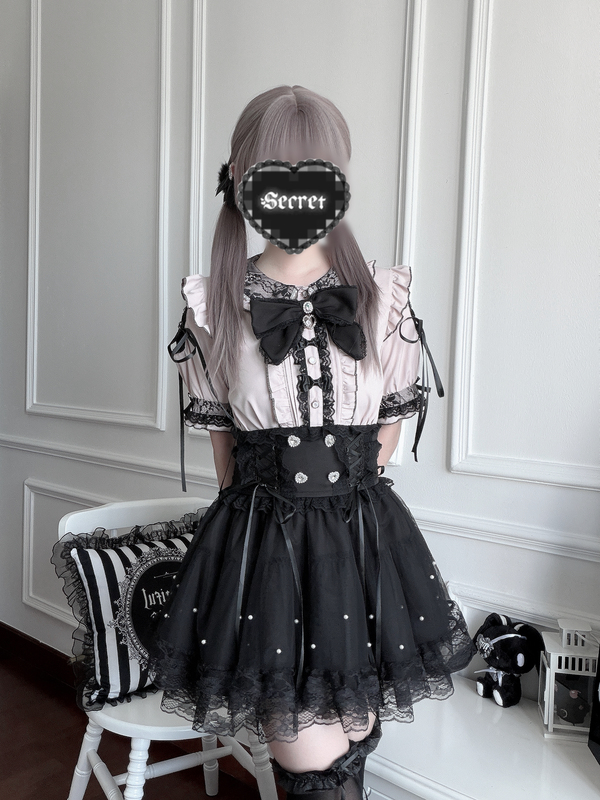 Original Subculture Bunny Dolls: Lai-Style Mass-Produced White and Black Pink Sets - in Stock