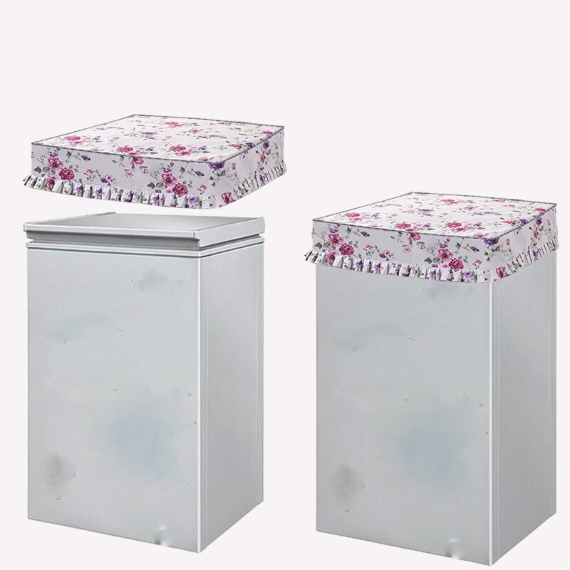 Small freezer hood anti-dust lid cloth rectangular cover towel fridge above 2021 new mesh red sun cloth sunscreen sunscreen-Taobao