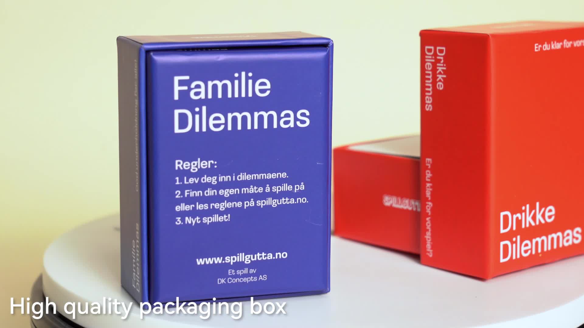 High Quality Game Design Memory Flash Card Custom Printing Affirmation