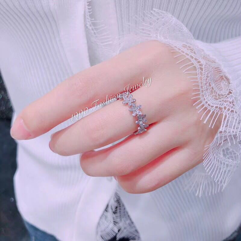 Bague Femme en Alliage argent plaque plaque or - Ref 3086566 Image 4