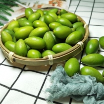 Sweet species of green olive fruit Chaoshan gold foci now taken off to eat gansweet no residue pregnant woman fruit 1 catty crisp 500G