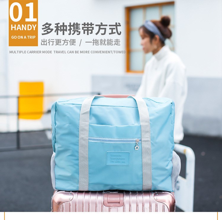 Quần áo chống nước trường hợp xe đẩy du lịch túi lưu trữ xách tay khoảng cách ngắn túi du lịch công suất lớn túi duffel túi xách tay vali 16 inch