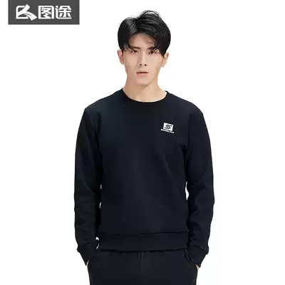 Tutu outdoor sports pullover casual top men's inner round neck casual printing wild top men's 2020 autumn new products