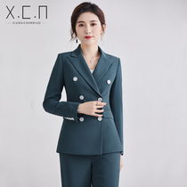 Xiang Chun Bird high-end professional suit set womens autumn new fashion commuter formal temperament goddess Fan business overalls