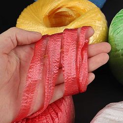 Household Binding Rope Plastic Rope Tear Rope Woven Bag Packing Line Nylon Rope Binding Tie Rope Tie