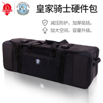 Nine-beat instrument QUEENS GUARD drum hardware car rack bag equipment bag with roller skating thickened sponge