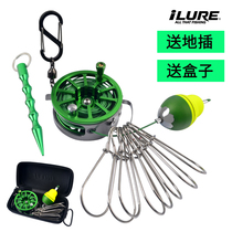 Love Luia Stainless Steel Road Sublock Fish Buckle Alive Fish Button Lock Fisher To Carry Wheeled Fish Lock Large Fish Object Telescopic Buckle