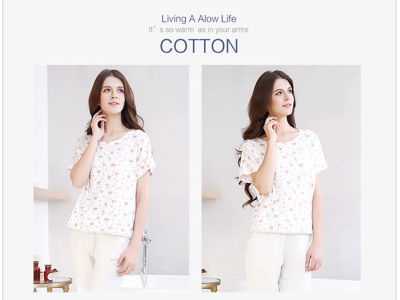 Pyjama pour femme HODO   à manche courte - Ref 2994063 Image 9