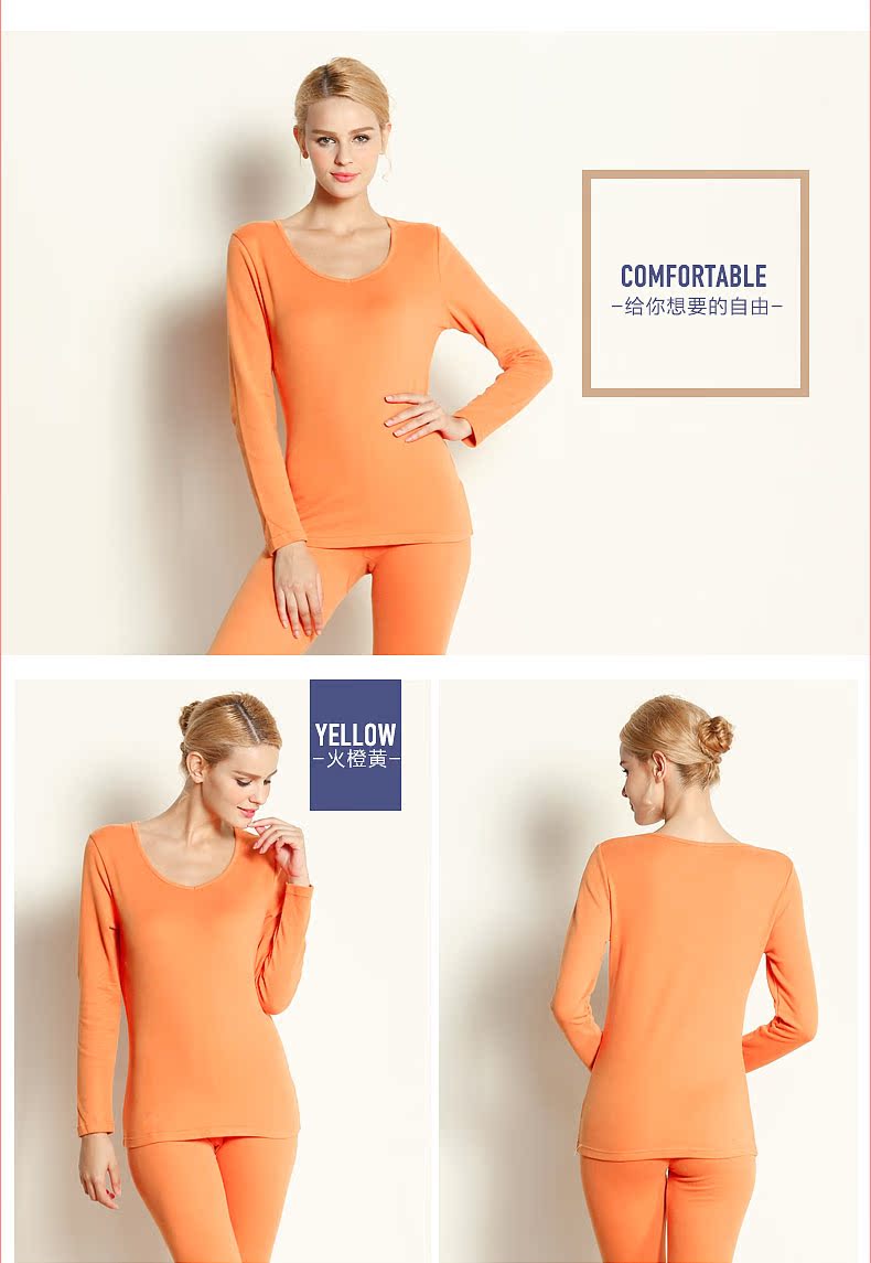 Đậu đỏ mùa thu và mùa đông nam và nữ đồ lót cotton vài chiếc áo len cotton mỏng Phần cổ chữ V mùa đông quần dài quần dài chạm đáy set - Phù hợp với nóng lên bộ đồ