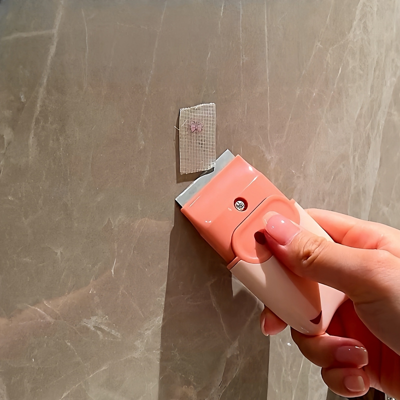 Glue Removal Scraper Does Not Damage Tiles, Glass Glue Cleaning Scraper, Household Decontamination and Glue Removal, Clean in One Swipe, Small Cleaning Tool