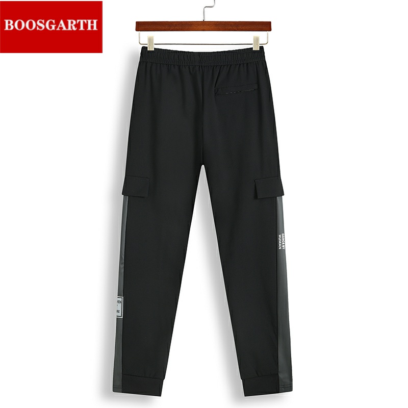 BOOS sweatpants thủy triều mùa hè lớn chất béo người đàn ông mới thêm chất béo để tăng mã lỏng giản dị quần quần áo bảo hộ quyền truy cập mỏng