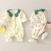 Infant s2020 mùa hè jumpsuit mới ra khỏi nam và nữ bé leo phù hợp với túi thủy triều dễ thương 