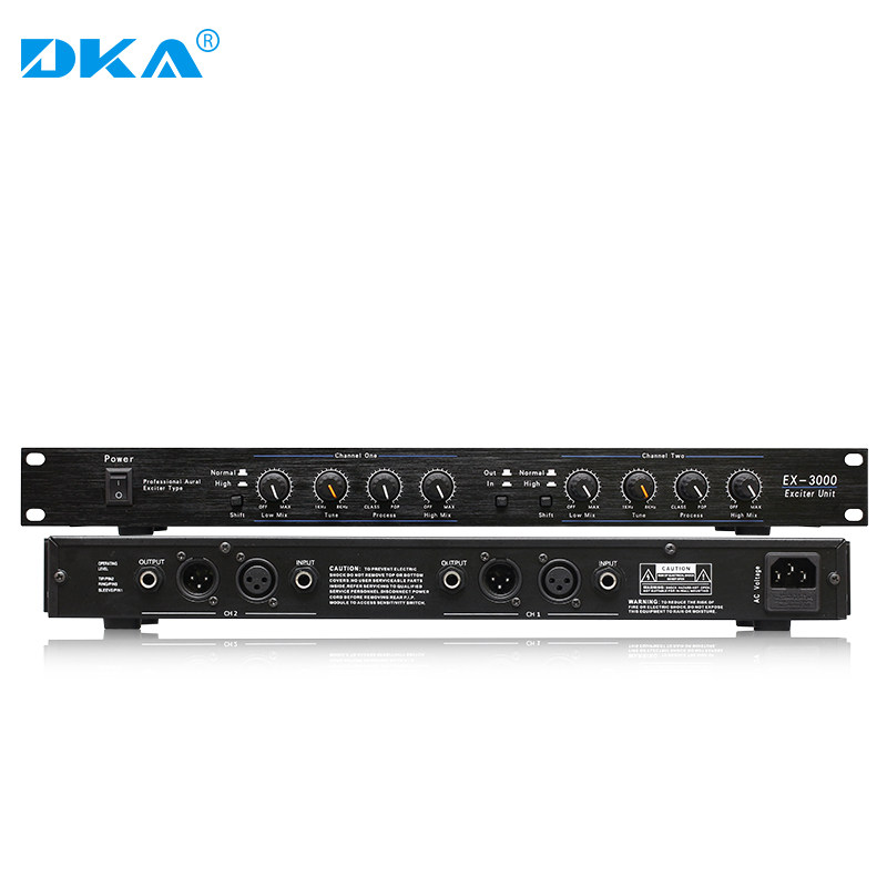 DKA EX-3000 professional high and low medium frequency energizer stage performance human sound optimization of the mic excitation effectors