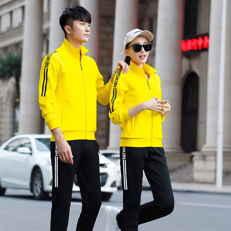 2021 fall new sportswear suit men's climbing suit schoolgirl class uniforms teacher uniforms customised print print