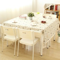 Cartoon animal cotton linen printed tablecloth linen fabric table cloth multi-purpose cover cloth