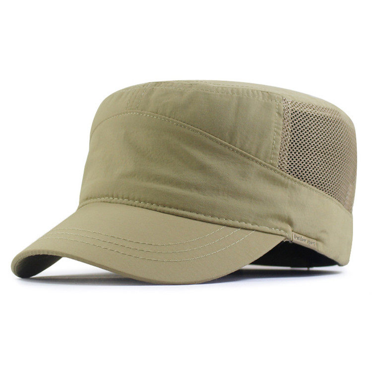 Oversize Army Flat Top Cap Men Women Military Hat For L/XL Size A