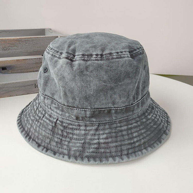 XXL 63-64cm Washed Cotton Bucket Hat Oversize Travel Casual Beach