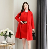 Вечернее платье, демисезонное свадебное платье, шерстяной комплект, коллекция 2023