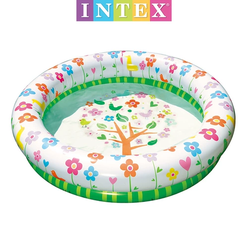 INTEX Пляжный плавательный круг, игрушка, морской бассейн с шариками для игры с песком для рыбалки, увеличенная толщина