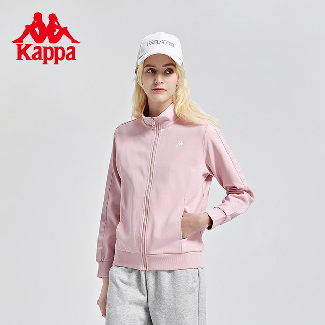 Kappa Kappa knitted cardigan 2022 ເສື້ອກິລາຜູ້ຍິງລະດູໃບໄມ້ປົ່ງໃໝ່ 2022 ເສື້ອຍືດແຂນຍາວແບບສະບາຍ K0C22WK01