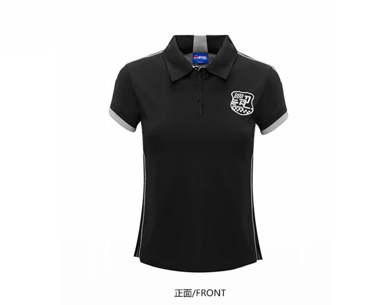 Áo thun thể thao nữ PEPSI Pepsi mùa hè thoải mái thoải mái thoáng khí nhanh khô nhanh tay thấm hút áo sơ mi POLO áo polo nam dài tay