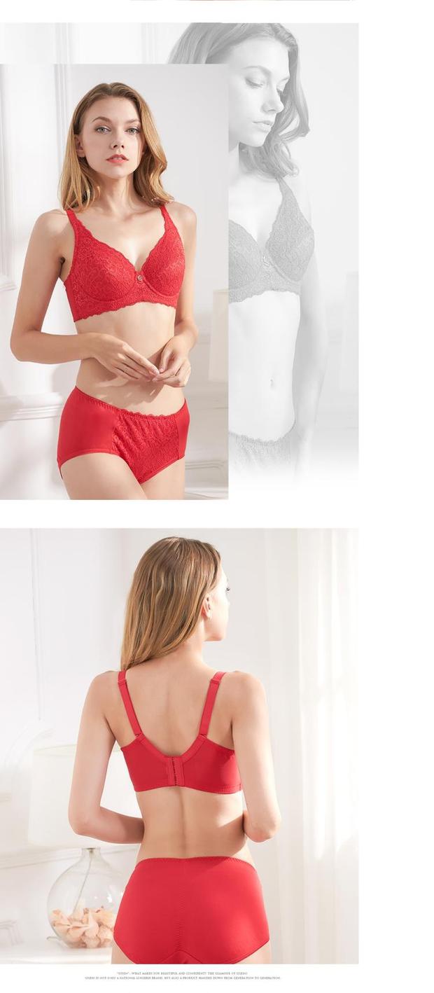 Cổ đại và hiện đại ngực lớn đầy đủ phần mỏng bên nhận áo ngực cỡ lớn áo lót nữ mùa hè 0F158 - Áo ngực không dây áo ngực cho bé bú