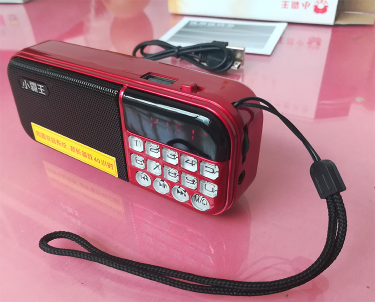 Máy kể chuyện thẻ Cassidy D33 nghe máy ông già Walkman máy pin kép dung lượng lớn bền - Máy nghe nhạc mp3 máy phát nhạc mini