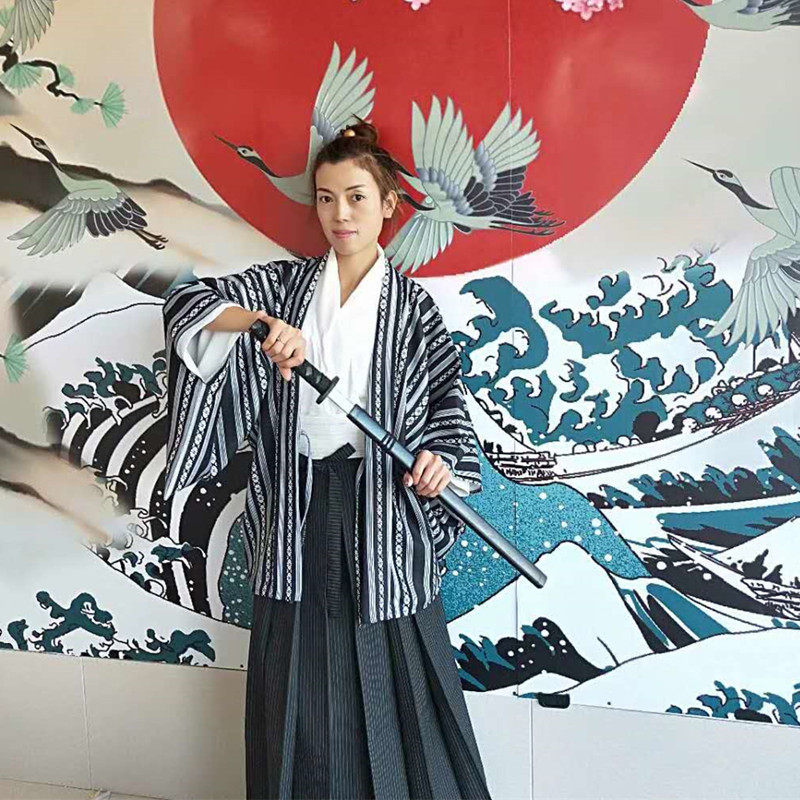 The charm of japanese kimono: men's haori sets transport you through time!  essential japanese-style formal