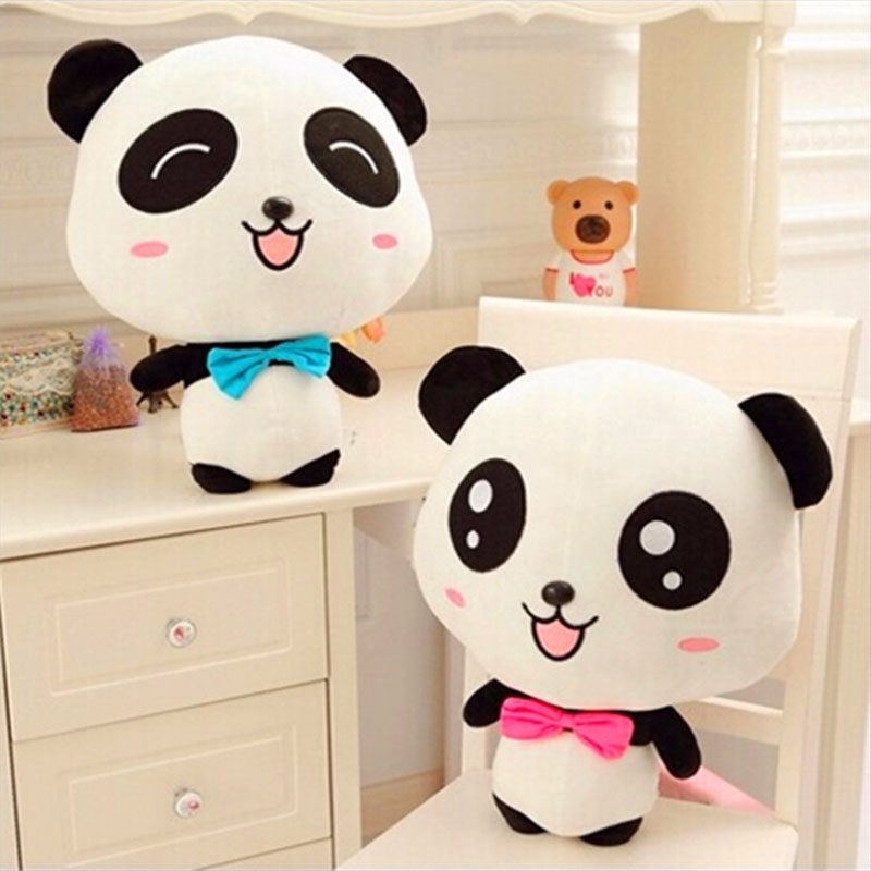 Baby Bus Wonderful wonderful image Panda doll Baby's good partner gift doll Plush toy