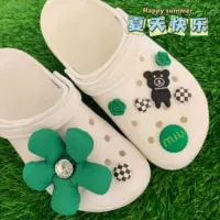 Адаптироваться к бушке Diy Diy, цветочные туфли, пряжка декоративная стерео комбинированная аксессуары, дети xiaohongshi та же модель