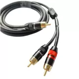 Высокоселитный анти -интерференционной лотос Turning Double Lotus Audio Cable RCA Public One -точка двойного басового пистолета 1 точка 2