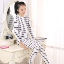 少女女生保暖秋衣秋裤女纯棉套装