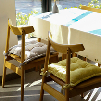 Home Chair Cushion Waist Against Thickened Cashmere Pad Office For Long Sitting Students Winter Non-slip Dining Chair Stool Mat