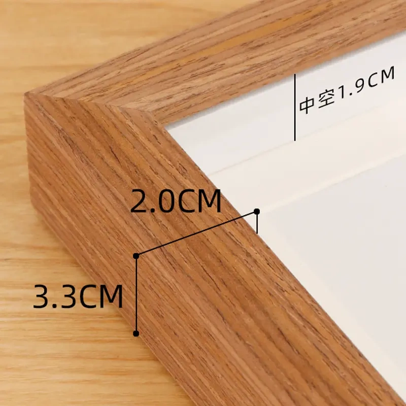 Hollow 2cm Stereo Dried Flower Photo Frame 67810inch A4A3 Square Paper Quilling Frame Soft Clay Specimen Frame