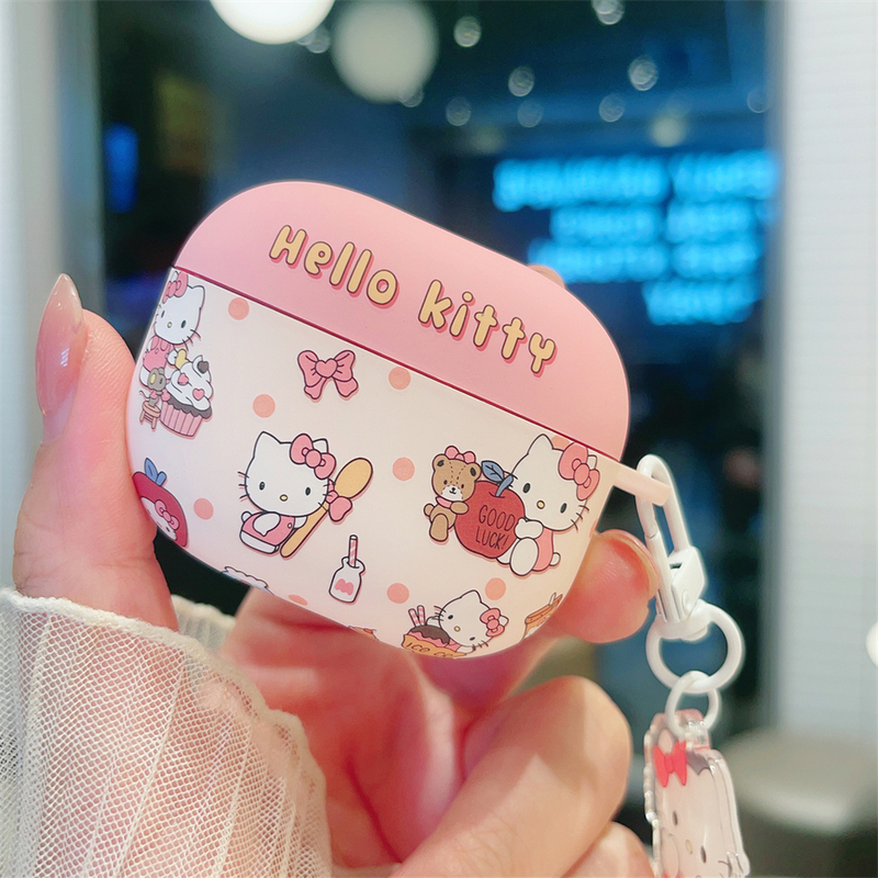 Pink Kiity Protective Case for Vivo Tws4, Vivotws4Hifi Protective Case, Vivo Earphone Case, Iqootws2/5 Earphone Case, Wireless Tws5 Bluetooth Earphone Soft Case That Won'T Fall Off the Cover