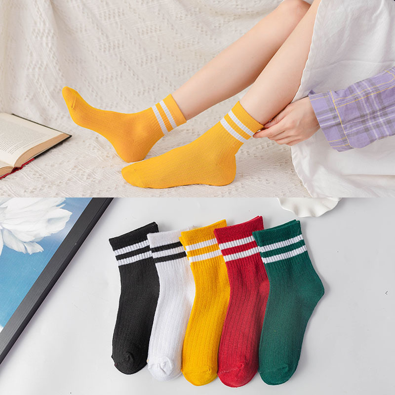 короткие носки 5pairs socks women winter warm socks for women new year cute &be