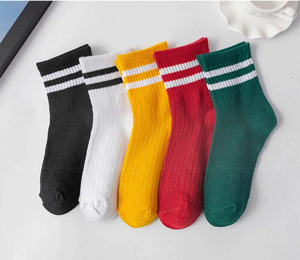 короткие носки 5pairs socks women winter warm socks for women new year cute &be