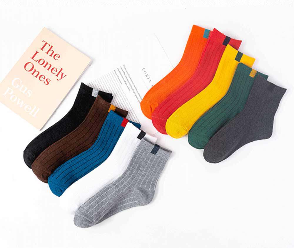 короткие носки 5pairs socks women winter warm socks for women new year cute &be