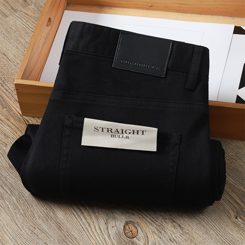 2026 New Summer Straight-Leg Casual Pants for Men, Thin Twill Stretch Pure Cotton Business Straight Pocket Denim Trousers 2026 New Summer Straight-Leg Casual Pants for Men, Thin Twill Stretch Pure Cotton Business Straight Pocket Denim Trousers