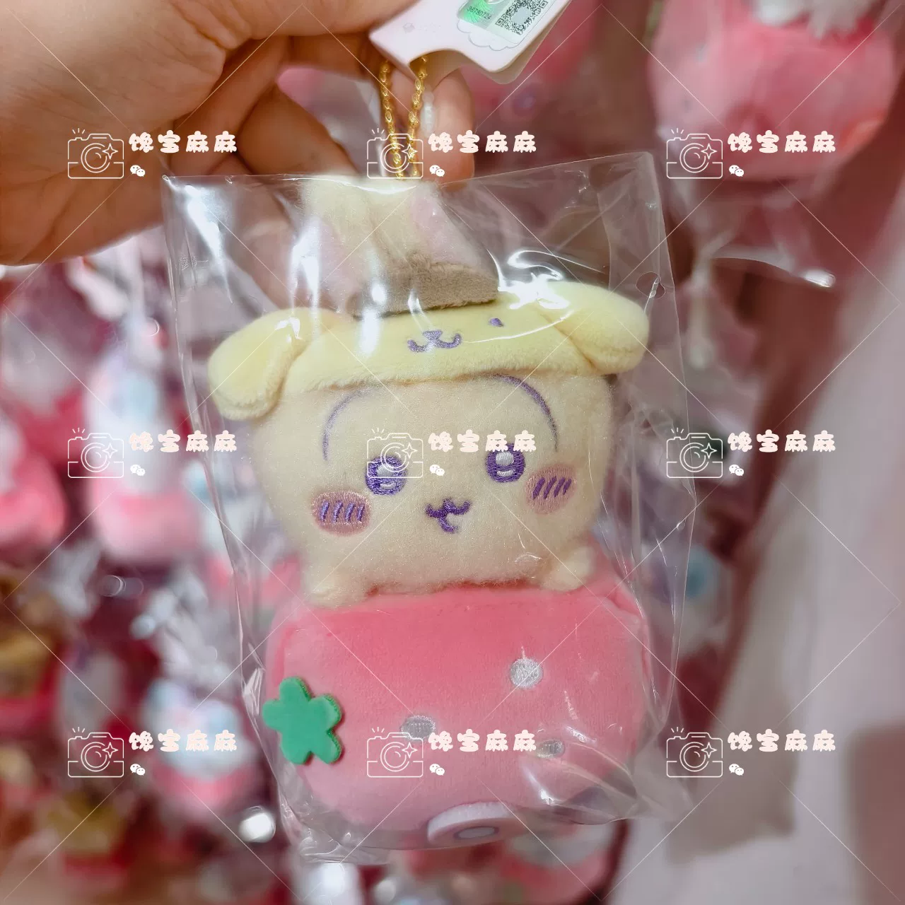 Плюшевая подвеска-подвеска для коробки сюрпризов с ко-брендом Miniso Chiikawa из семьи Sanrio, подвесной декоративный молоток