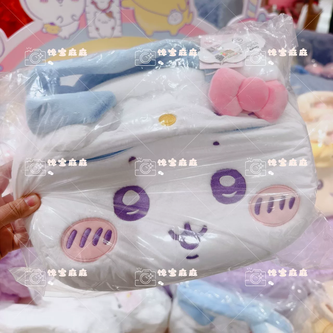 Плюшевая подвеска-подвеска для коробки сюрпризов с ко-брендом Miniso Chiikawa из семьи Sanrio, подвесной декоративный молоток